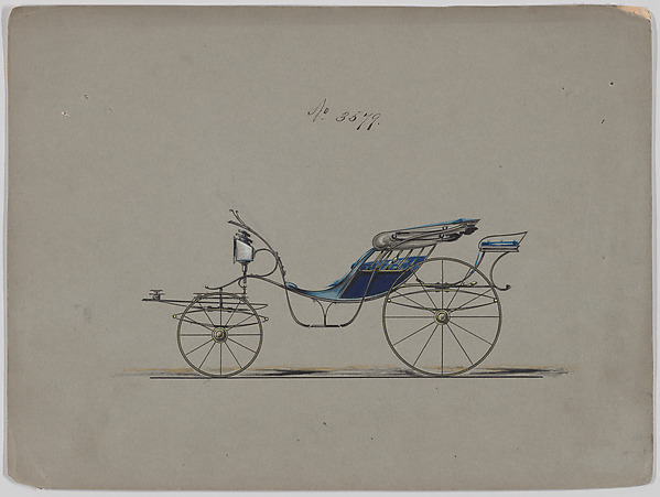 Design for Pony Phaeton, no. 3579