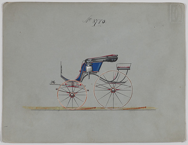 Design for Pony Phaeton, no. 3780