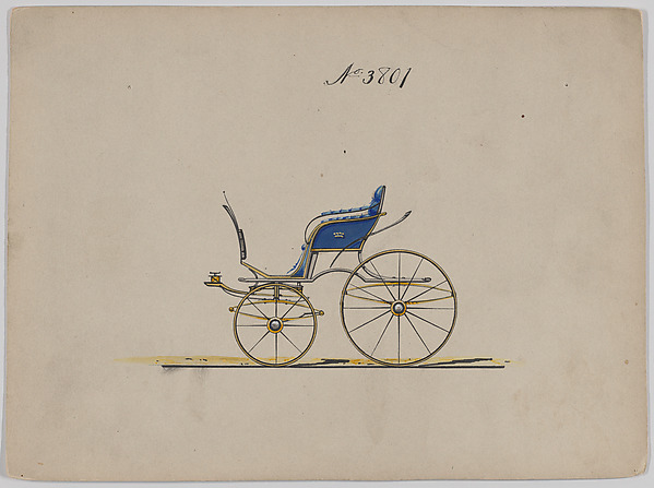 Design for Pony Phaeton, no. 3801