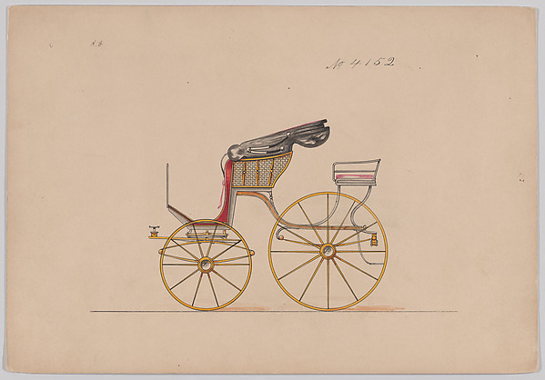 Design for Pony Phaeton, no. 4152