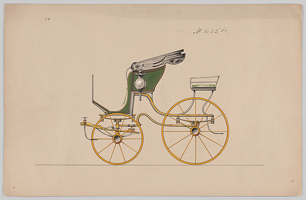 Design for Pony Phaeton, no. 4154