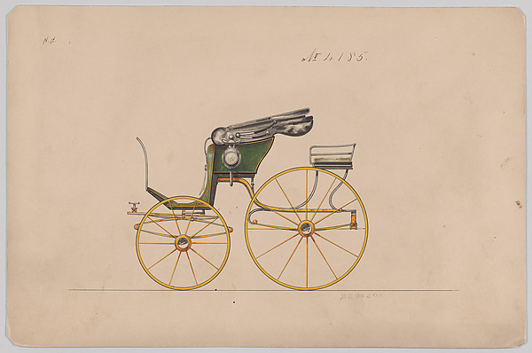 Design for Pony Phaeton, no. 4185