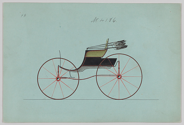 Design for Pony Phaeton, no. 4186