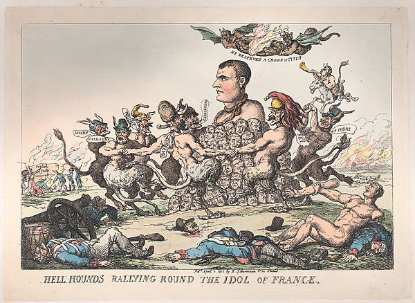 Hell Hounds Rallying Round the Idol of France