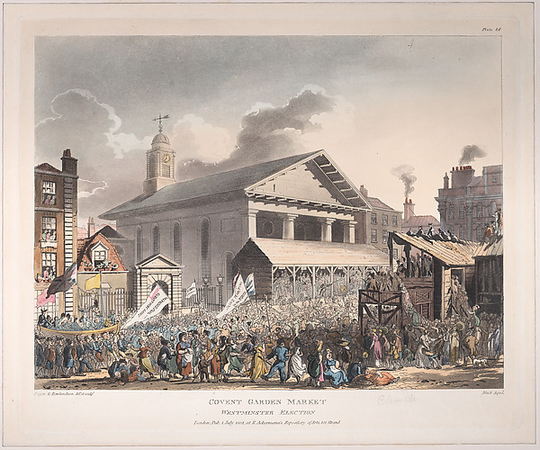 Covent Garden Market, Westminster Election