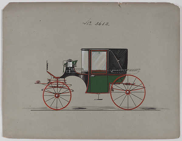 Design for Landaulet, no. 3612