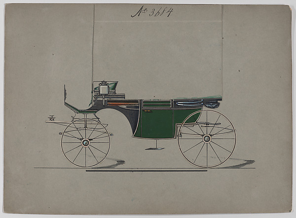 Design for Landaulet, no. 3684