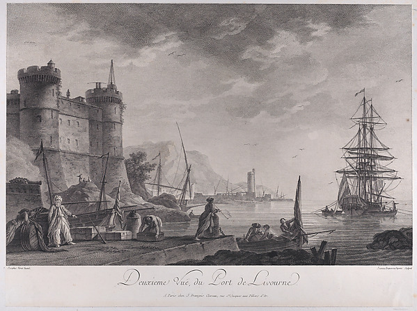Second View of the Port of Livourne