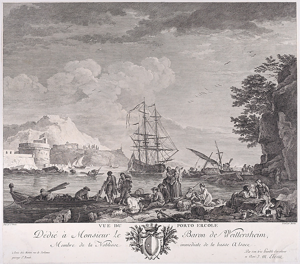 View of Port Ercole