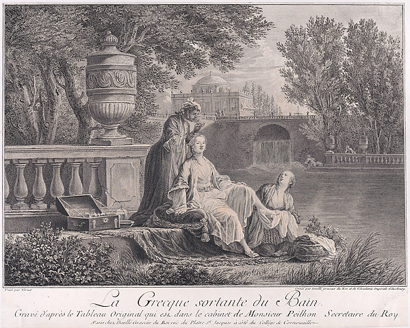 The Greek Woman Leaving the Bath