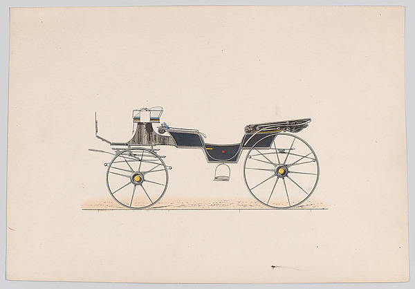 Design for Vis-A-Vis Carriage