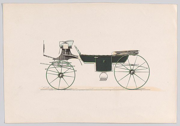 Design for Vis-A-Vis Carriage