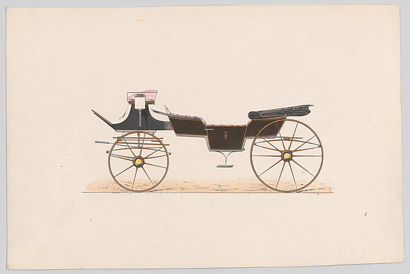 Design for Vis-A-Vis Carriage