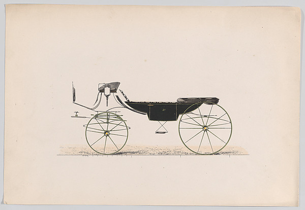 Design for Vis-A-Vis Carriage