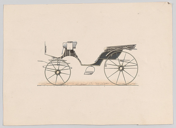 Design for Cabriolet Carriage