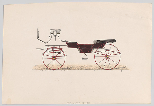 Design for Vis-A-Vis Carriage