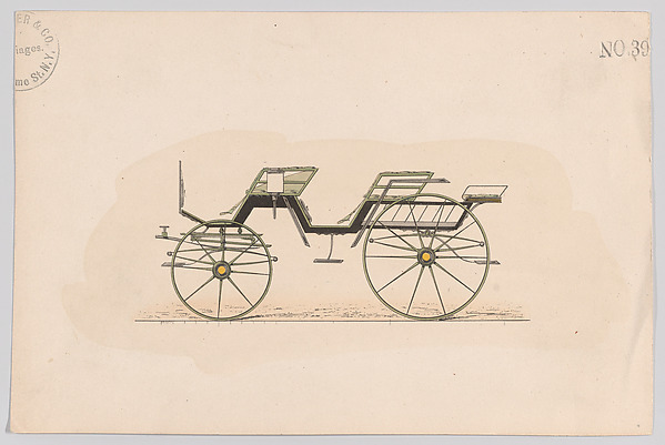 Design for Phaeton Carriage