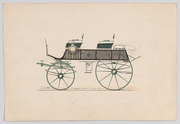 Design for Phaeton or Hunting Wagon