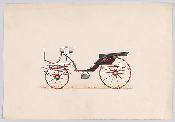 Design for Cabriolet Carriage