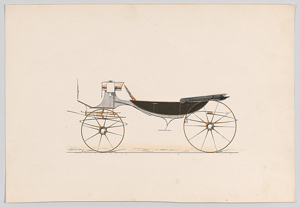 Design for Vis-A-Vis Carriage