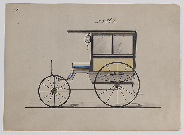Design for Omnibus or Wagonette, no. 3962