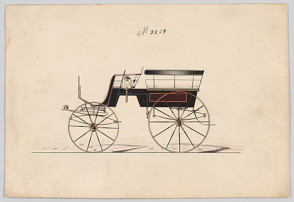 Design for Omnibus or Wagonette, no. 3269