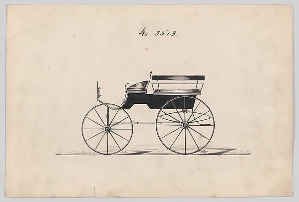 Design for Omnibus or Wagonette, no. 3513