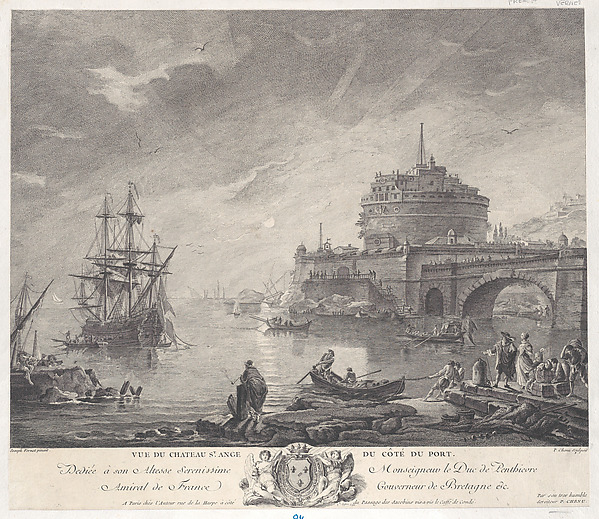 View of Saint Angel's Castle from Port Side