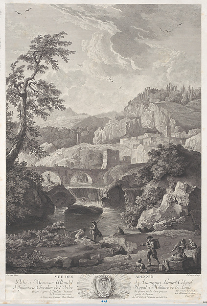 View of the Apennines