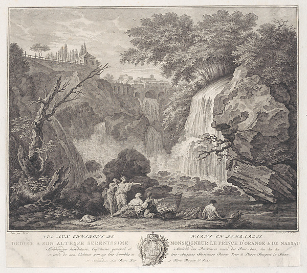 View of the Surroundings of Narni in Lombardy
