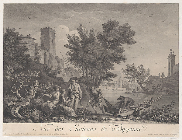 First View of the Surroundings of Bayonne