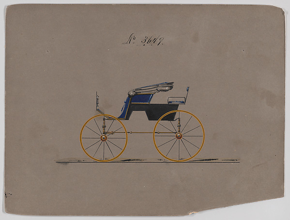 Design for Stanhope Phaeton, no. 3649