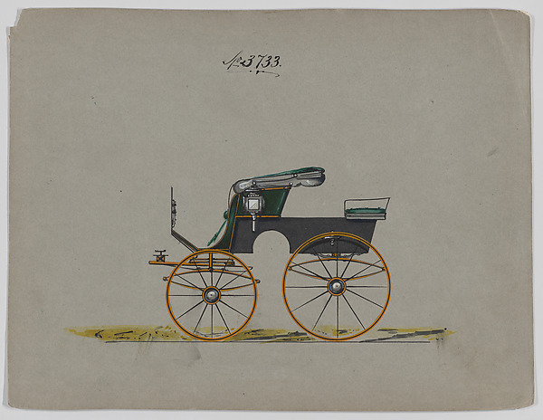Design for Stanhope Phaeton, no. 3733