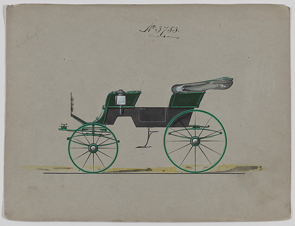 Design for Phaeton, no. 3753