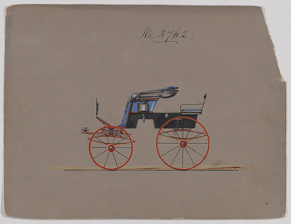 Design for Stanhope Phaeton, no. 3762