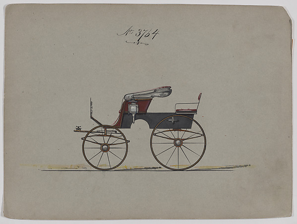 Design for Stanhope Phaeton, no. 3764