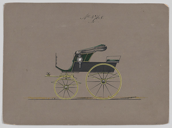 Design for Stanhope Phaeton, no. 3765
