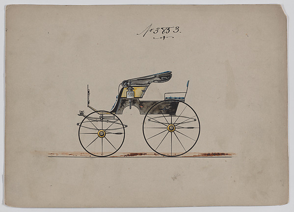 Design for Stanhope Phaeton, no. 3853