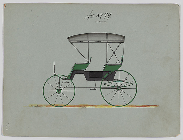 Design for Park Phaeton, no. 3894