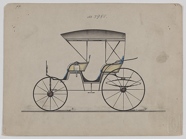 Design for Park Phaeton, no. 3950
