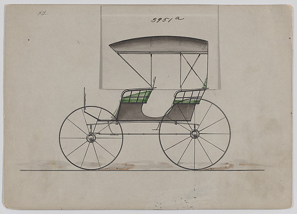 Design for Park Phaeton, no. 3951a