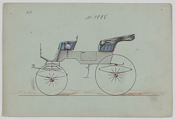 Design for Phaeton, no. 3998