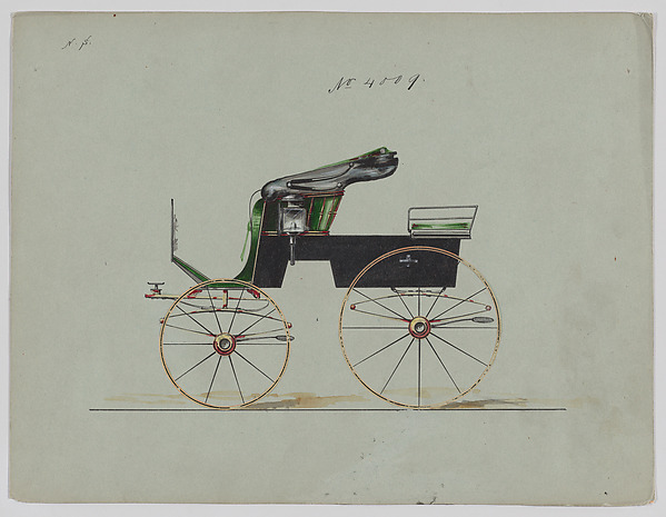 Design for Stanhope Phaeton, no. 4009