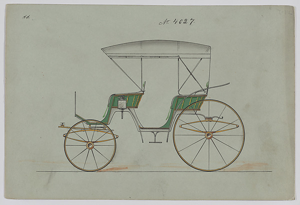 Design for Park Phaeton, no. 4027