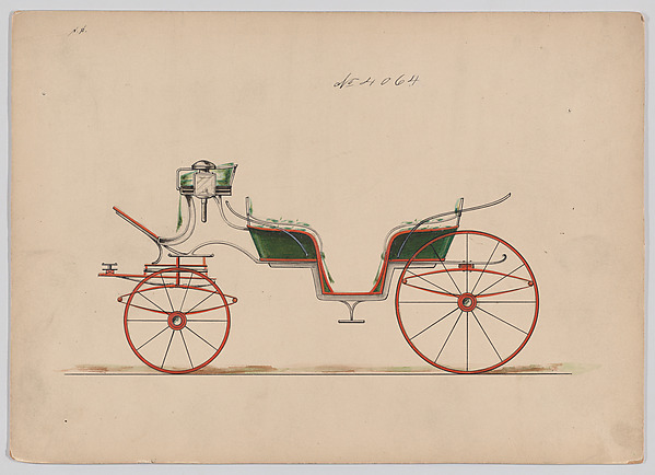Design for 6 seat Phaeton, no. 4064