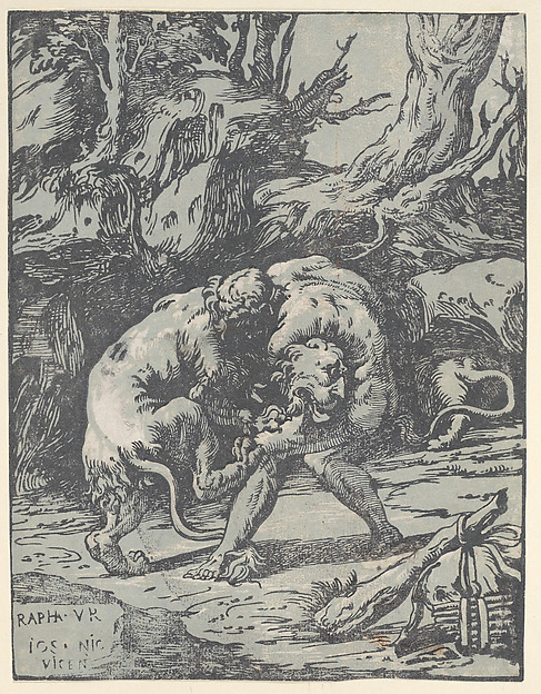 Hercules and the Nemean Lion