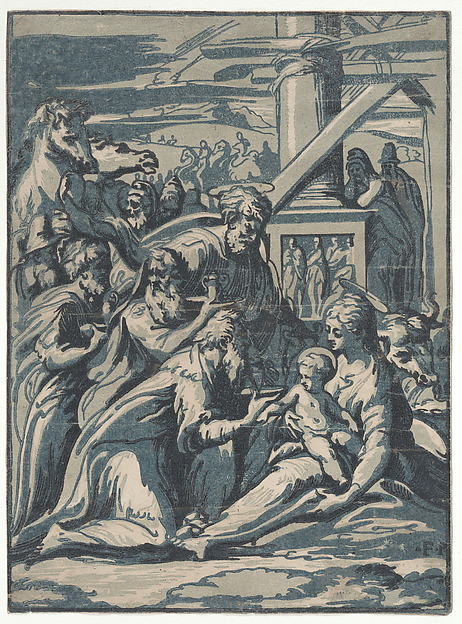 Adoration of the Magi by Niccolò Vicentino