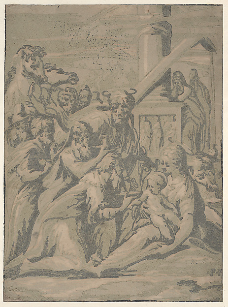 Adoration of the Magi by Niccolò Vicentino