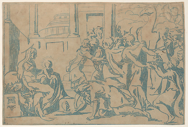 The Adoration of the Magi by Niccolò Vicentino