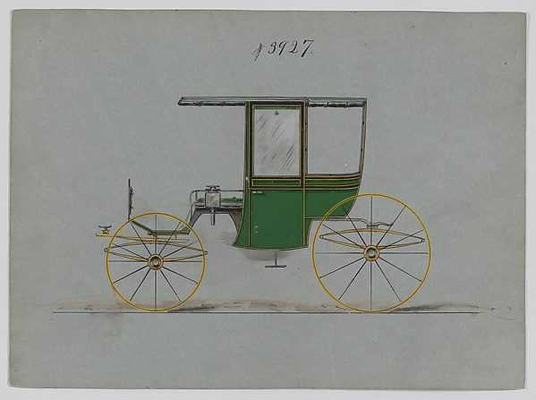 Design for 4 seat Rockaway, no. 3927